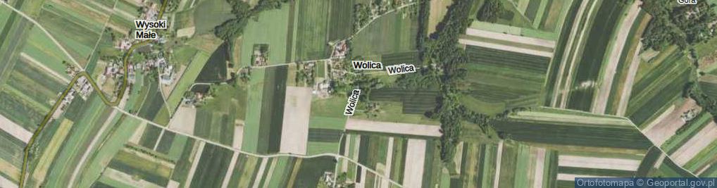 Zdjęcie satelitarne Wolica ul.